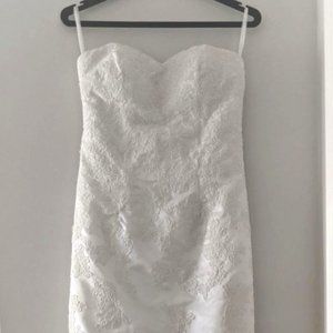 Never-Worn Strapless Wedding Dress